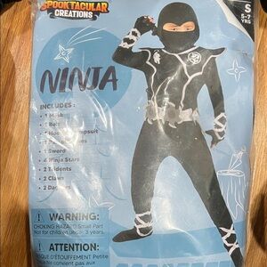 Spooktacular Creations Ninja Costume for Kids - Black